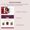 Athena Goddess Spiritual Website Template Canva | Strength | Wisdom | Bold | Clean - Image 5