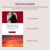 Athena Goddess Spiritual Website Template Canva | Strength | Wisdom | Bold | Clean - Image 6