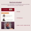 Athena Goddess Spiritual Website Template Canva | Strength | Wisdom | Bold | Clean - Image 7